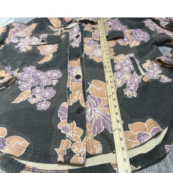 NWT Free People Floral Ruby Shirt Jacket, SM - Picture 10 of 15